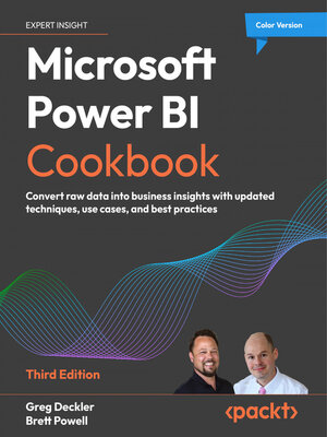 cover image of Microsoft Power BI Cookbook